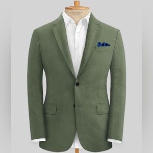 Amazing NEW green suit jacket